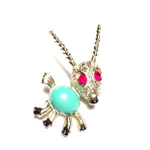 Vintage Antelope Gazelle Brooch